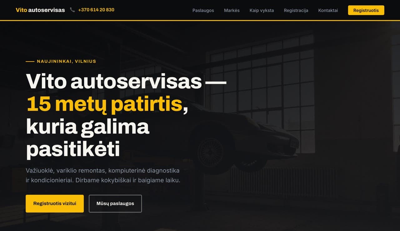 Vito autoservisas