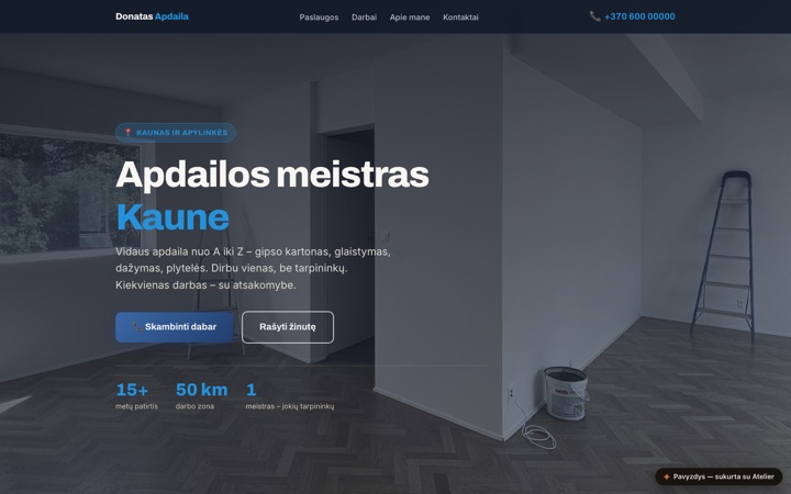 Donatas · Apdaila